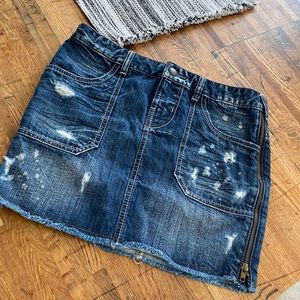 Guess jeans mini skirt